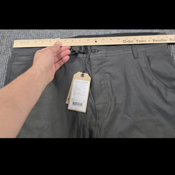 prAna Men's Stretch Zion Slim Fit Pants | US Men's 40x30 | NWT - Picture 6 of 11
